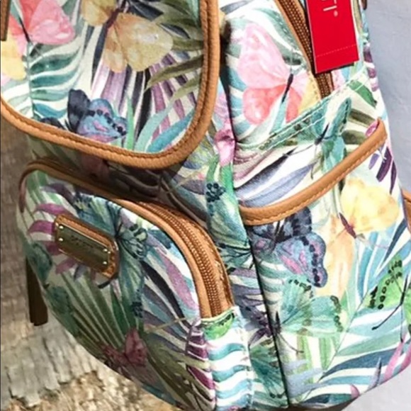rosetti tinley print backpack